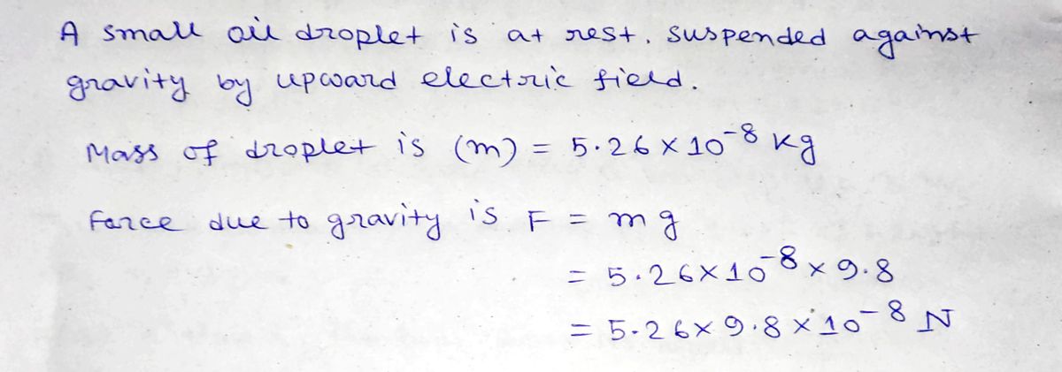 Physics homework question answer, step 1, image 1