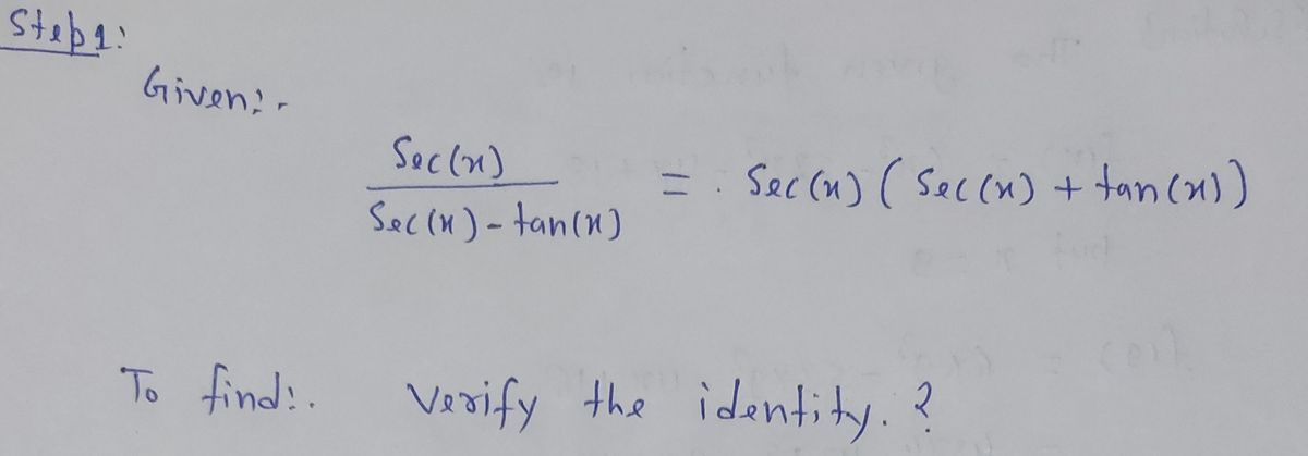 Calculus homework question answer, step 1, image 1