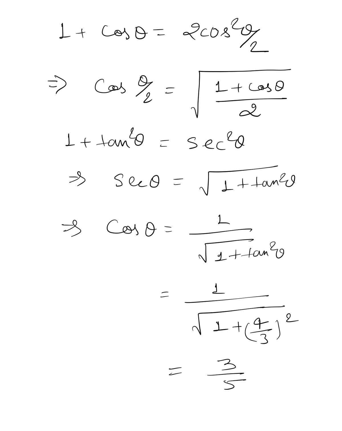 Calculus homework question answer, step 2, image 1