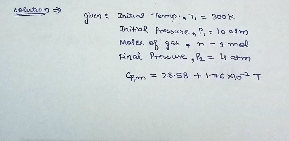 Chemistry homework question answer, step 1, image 1