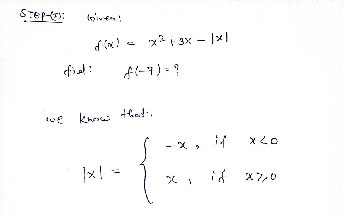 Algebra homework question answer, step 1, image 1