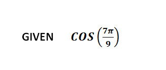 Trigonometry homework question answer, step 1, image 1