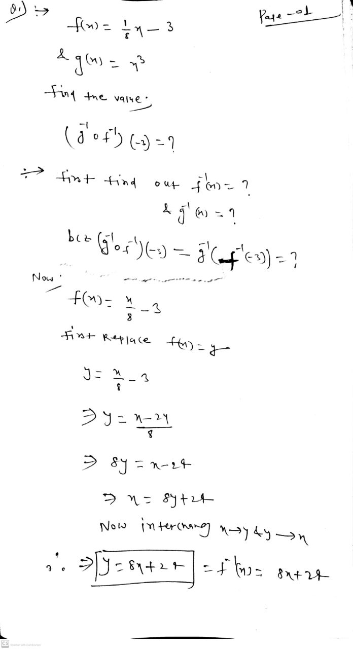 Algebra homework question answer, step 1, image 1