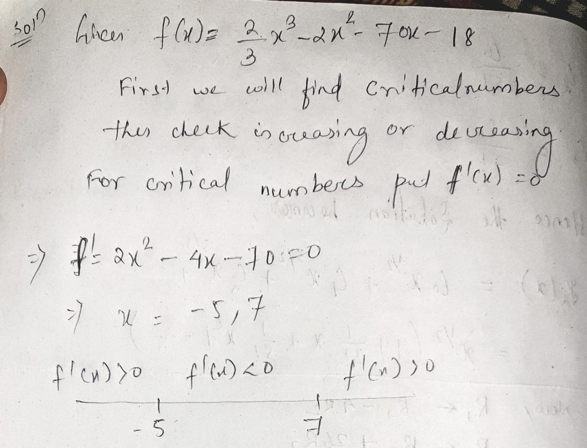 Advanced Math homework question answer, step 1, image 1