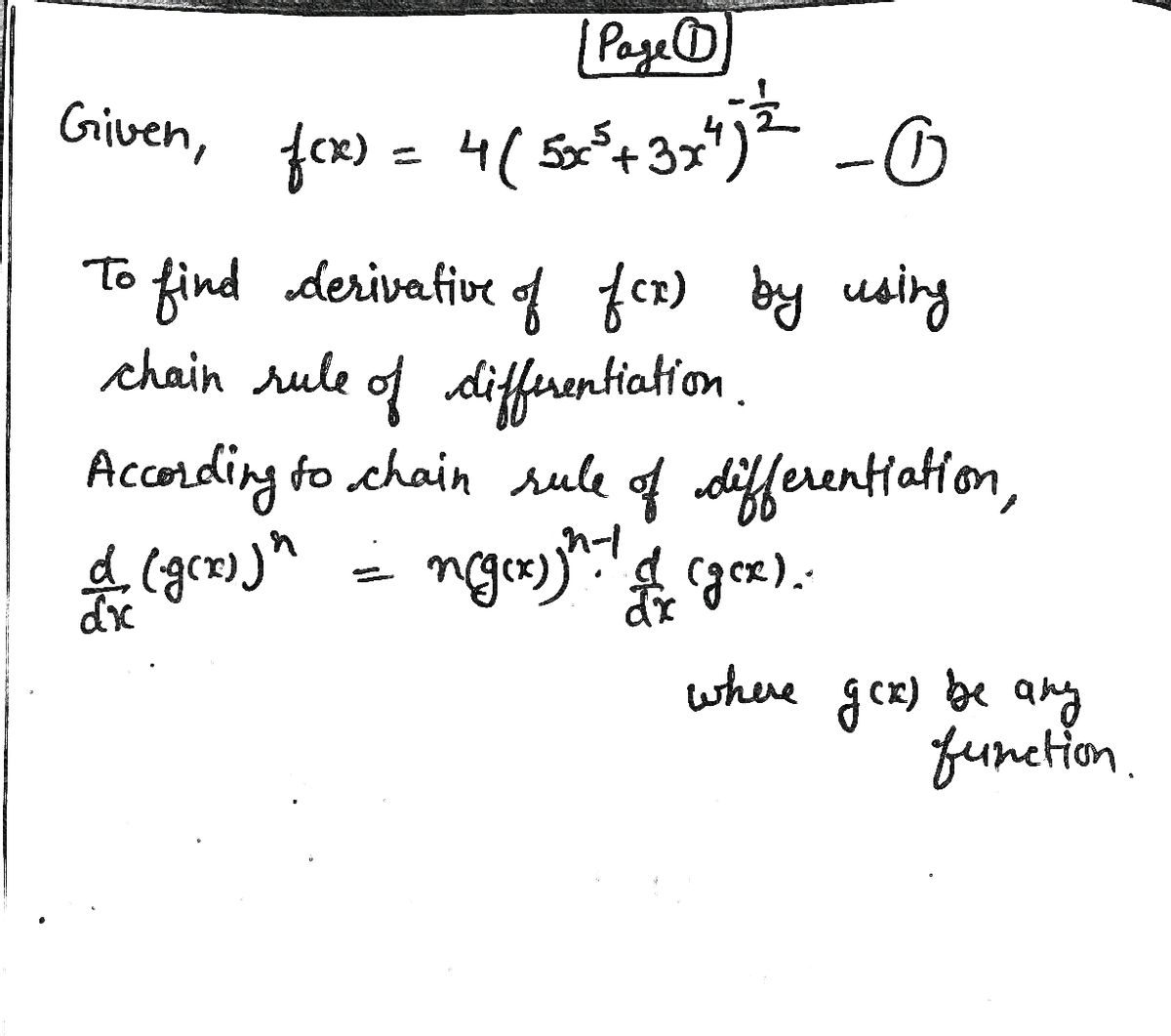 Calculus homework question answer, step 1, image 1