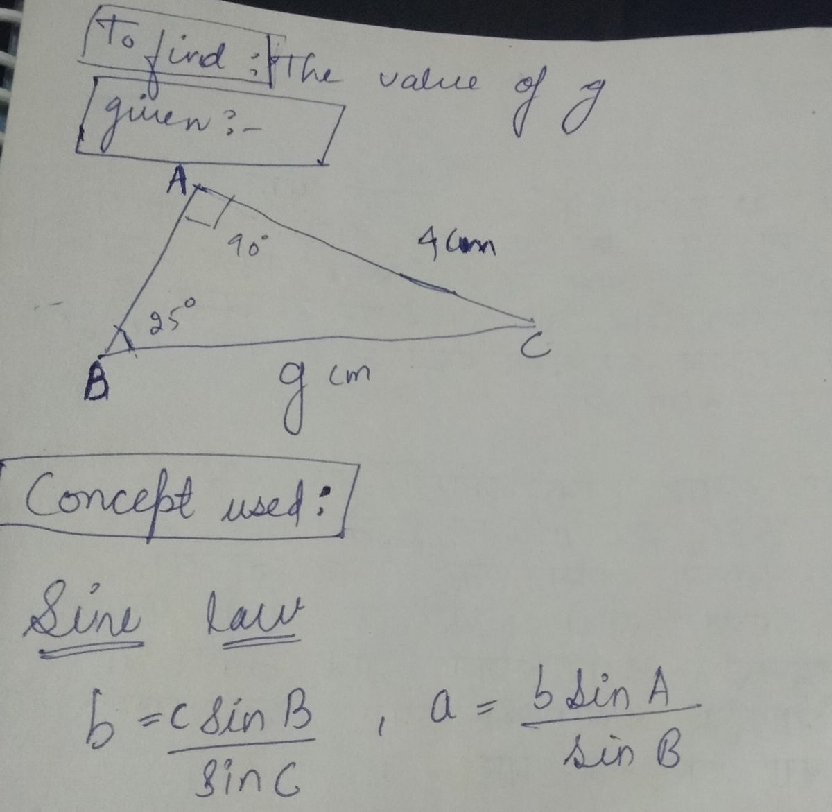 Trigonometry homework question answer, step 1, image 1