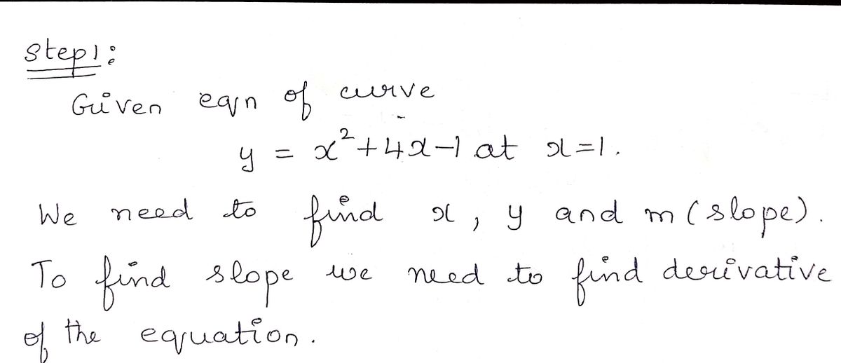 Calculus homework question answer, step 1, image 1