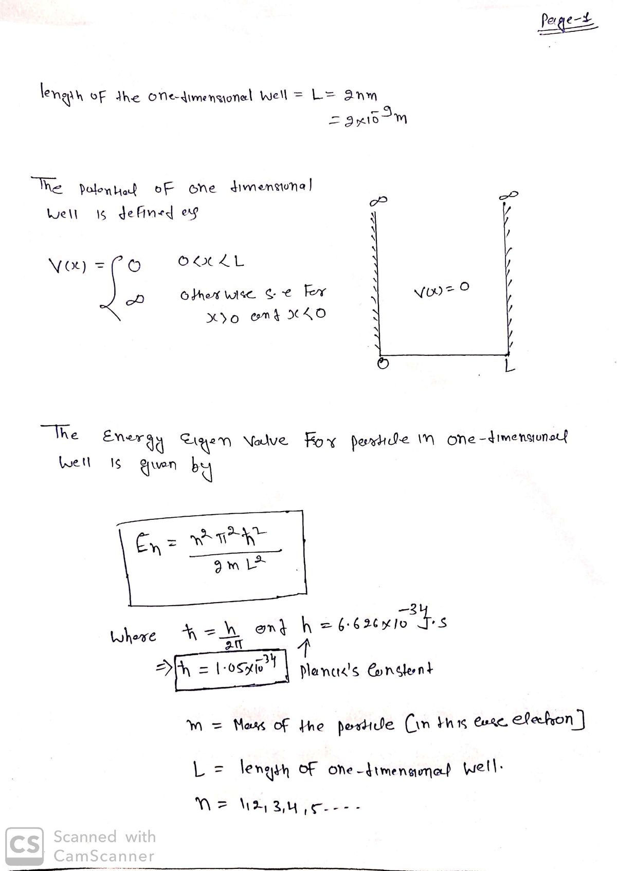 Advanced Physics homework question answer, step 1, image 1