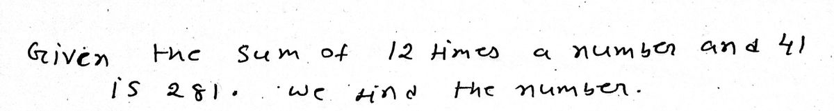 Algebra homework question answer, step 1, image 1