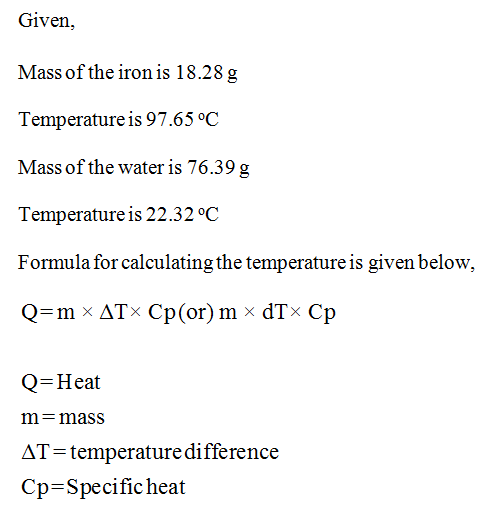 Chemistry homework question answer, step 1, image 1