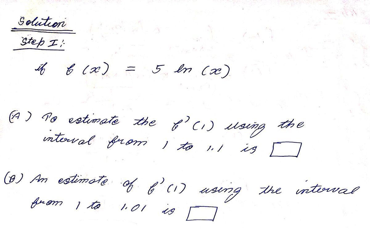 Calculus homework question answer, step 1, image 1