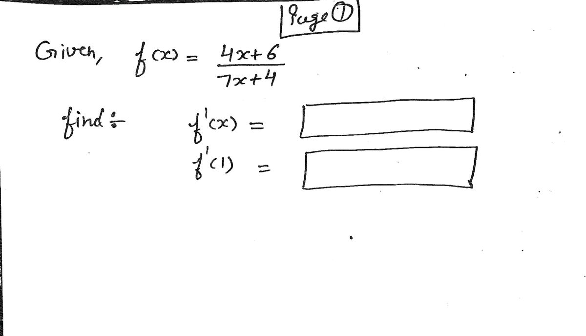 Calculus homework question answer, step 1, image 1