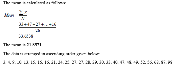 Statistics homework question answer, step 1, image 1