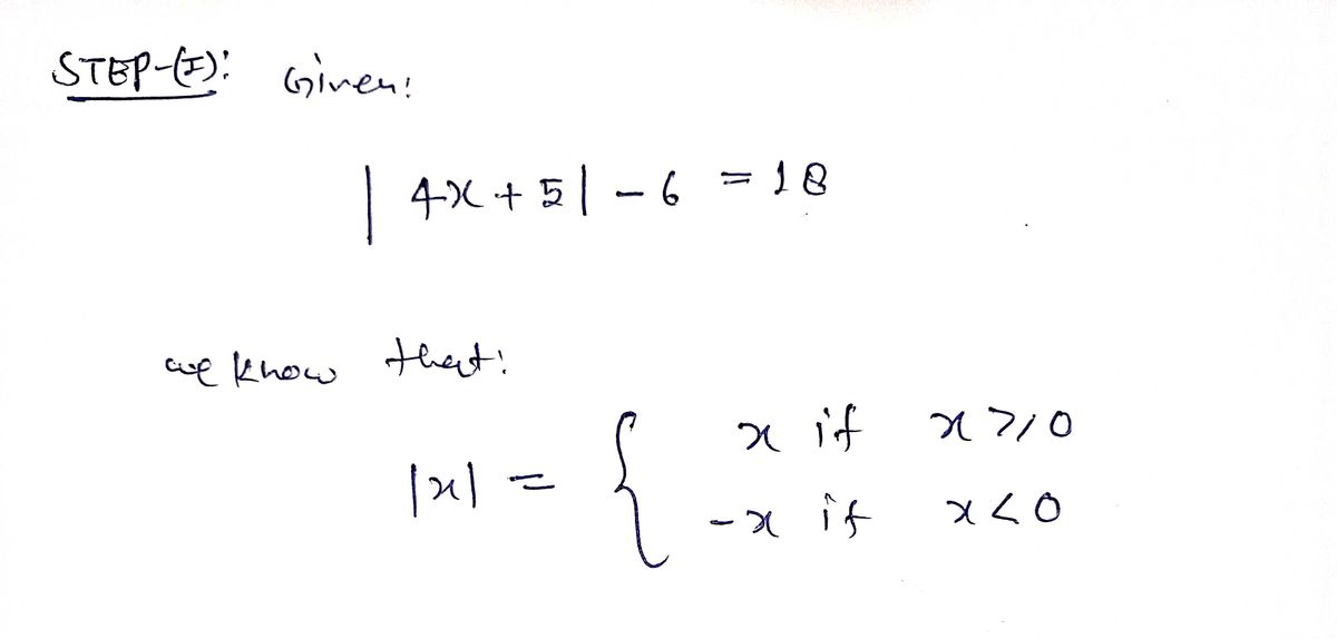 Algebra homework question answer, step 1, image 1