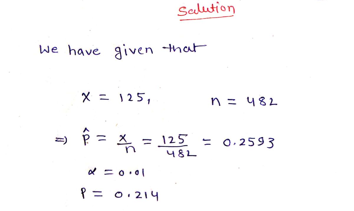 Statistics homework question answer, step 1, image 1