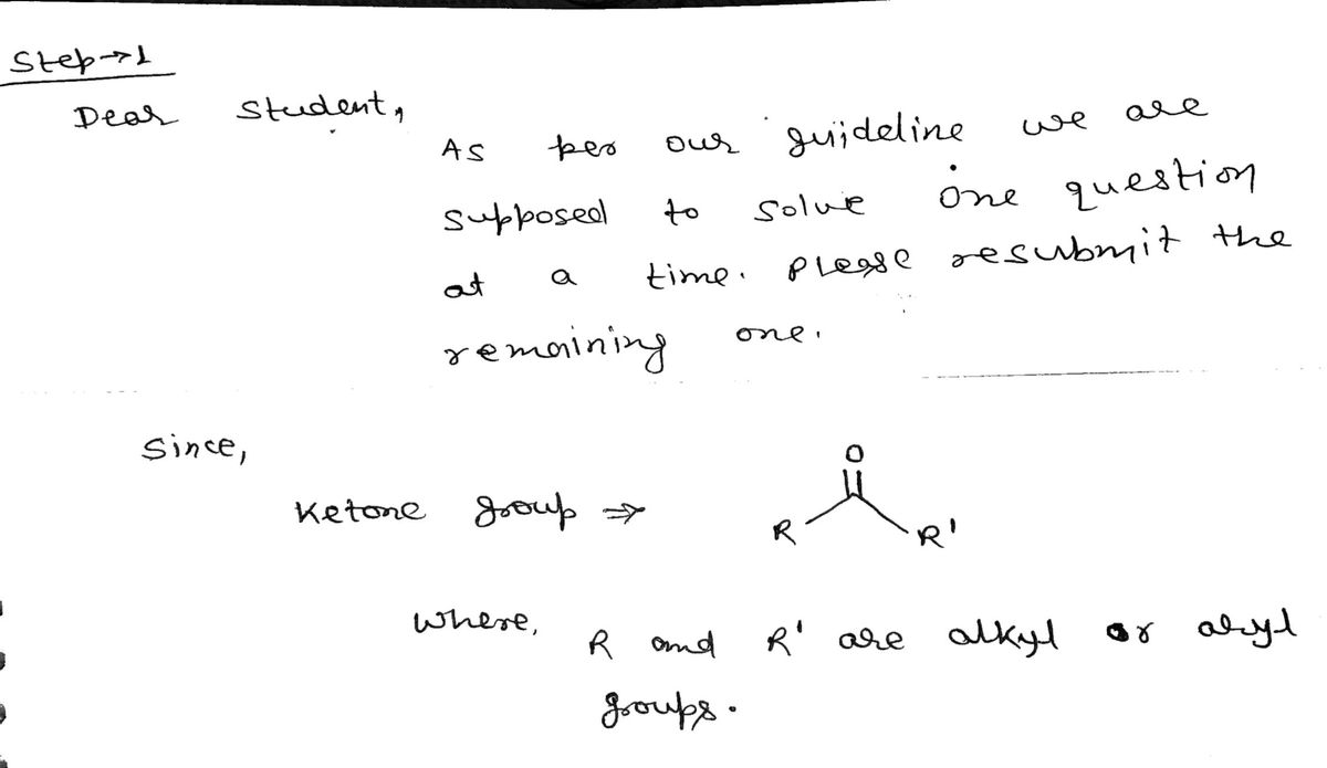 Chemistry homework question answer, step 1, image 1