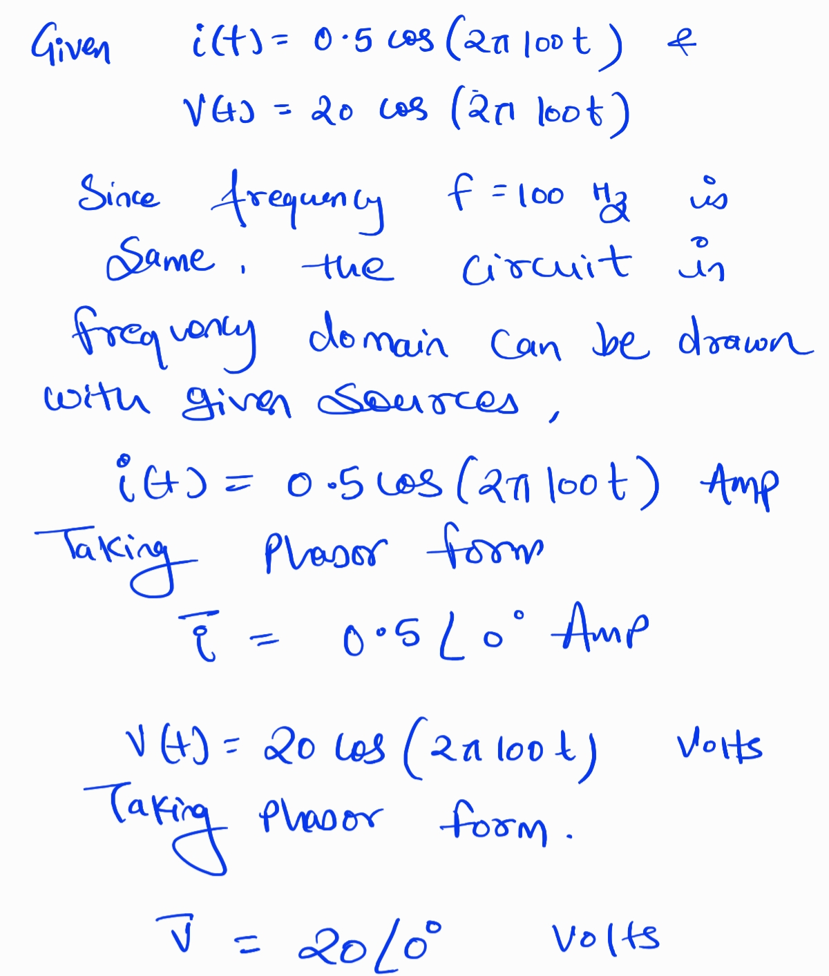 Electrical Engineering homework question answer, step 1, image 1