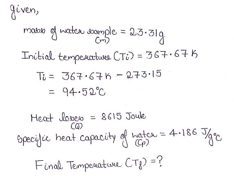 Chemistry homework question answer, step 1, image 1