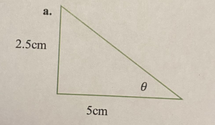 Trigonometry homework question answer, step 1, image 1