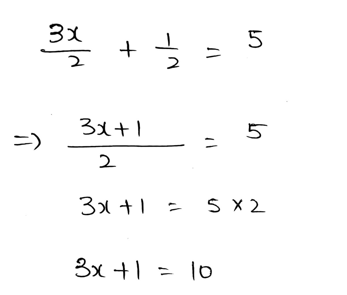 Algebra homework question answer, step 1, image 1