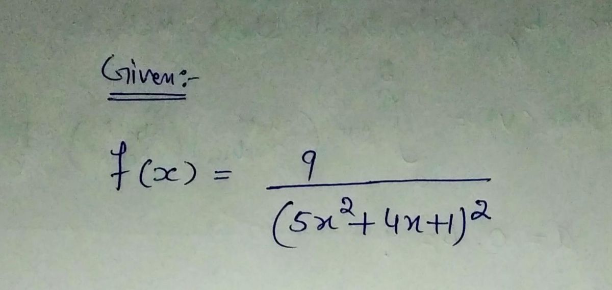 Calculus homework question answer, step 1, image 1