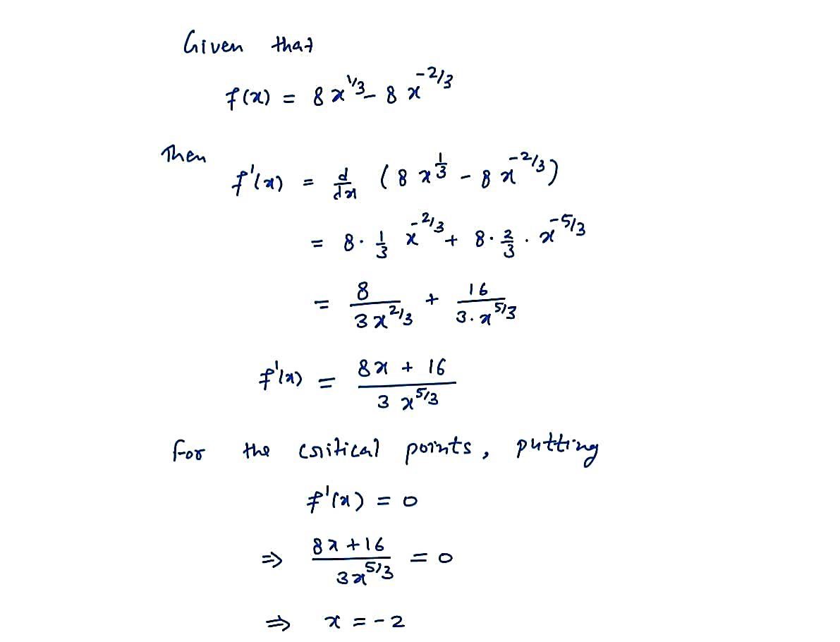 Calculus homework question answer, step 1, image 1