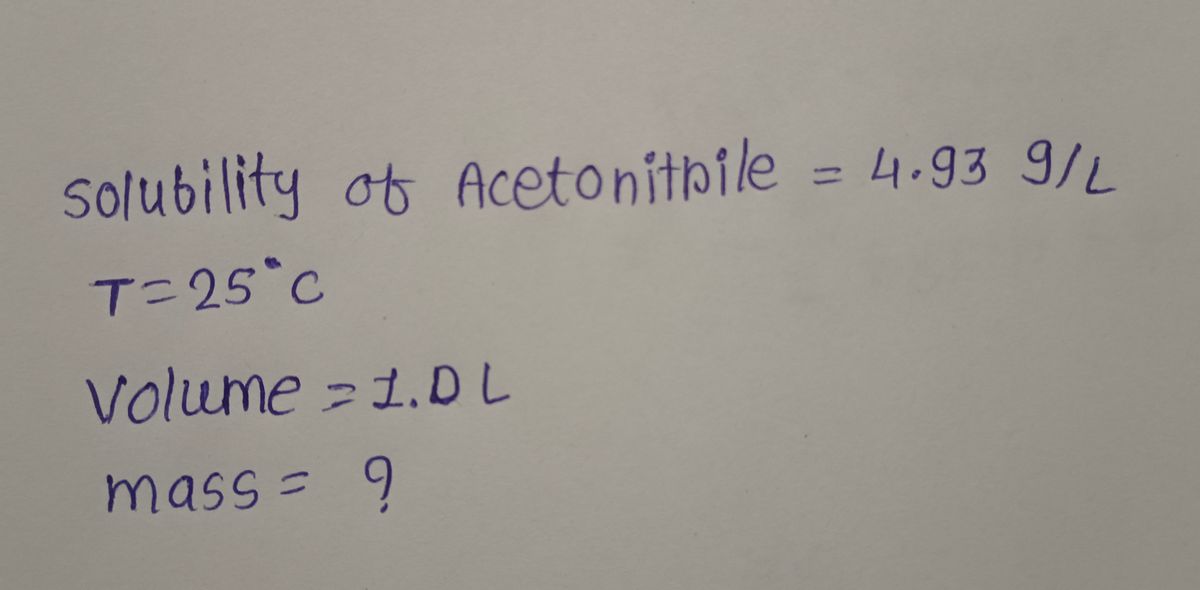 Chemistry homework question answer, step 1, image 1