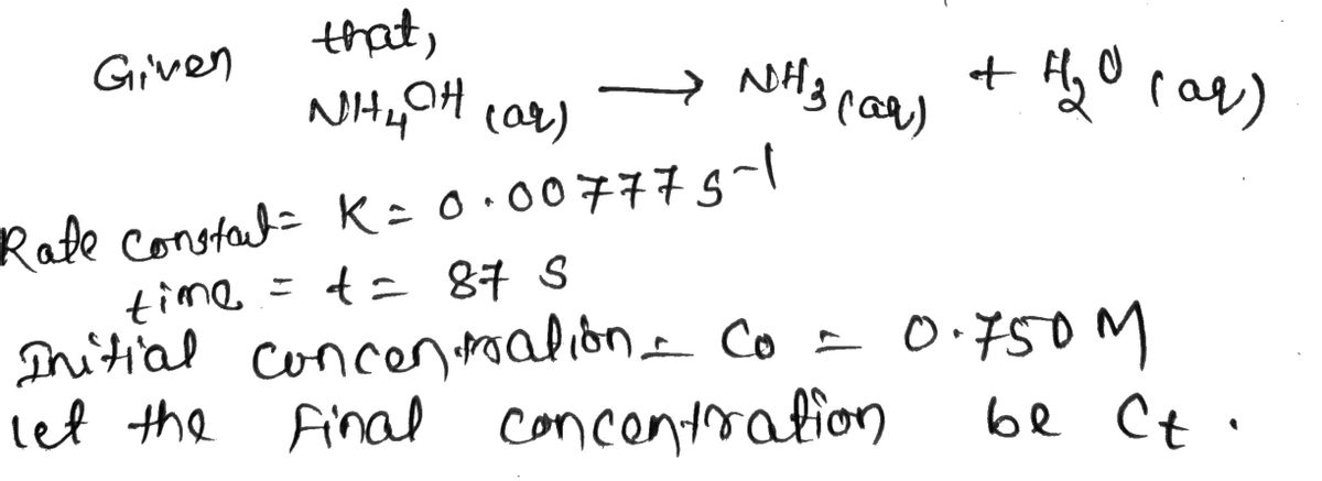 Chemistry homework question answer, step 1, image 1