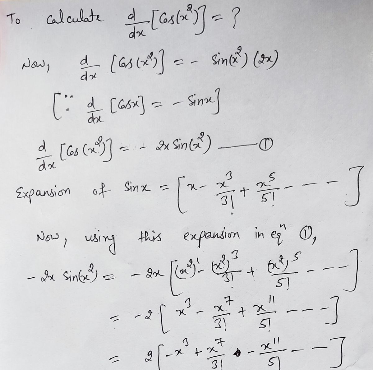 Calculus homework question answer, step 1, image 1