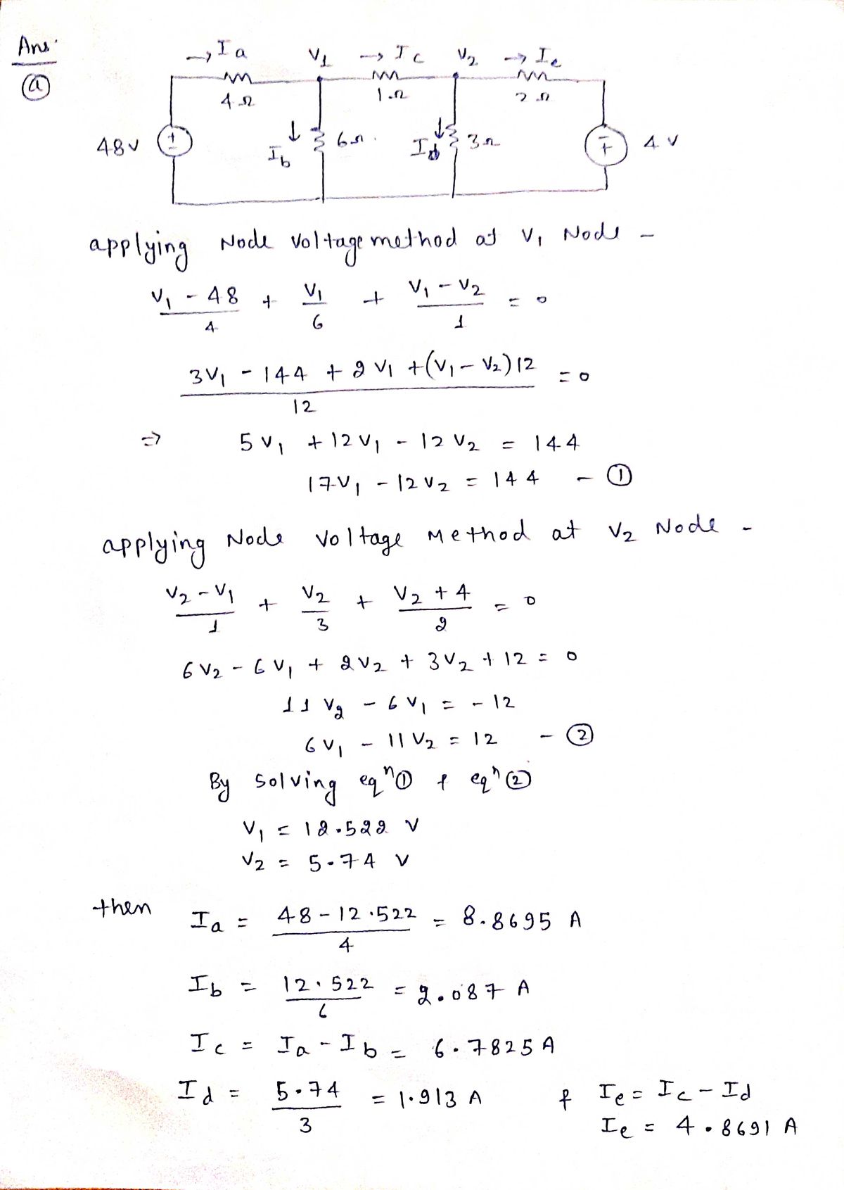 Electrical Engineering homework question answer, step 1, image 1