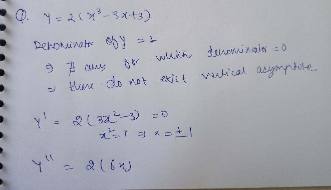 Calculus homework question answer, step 1, image 1