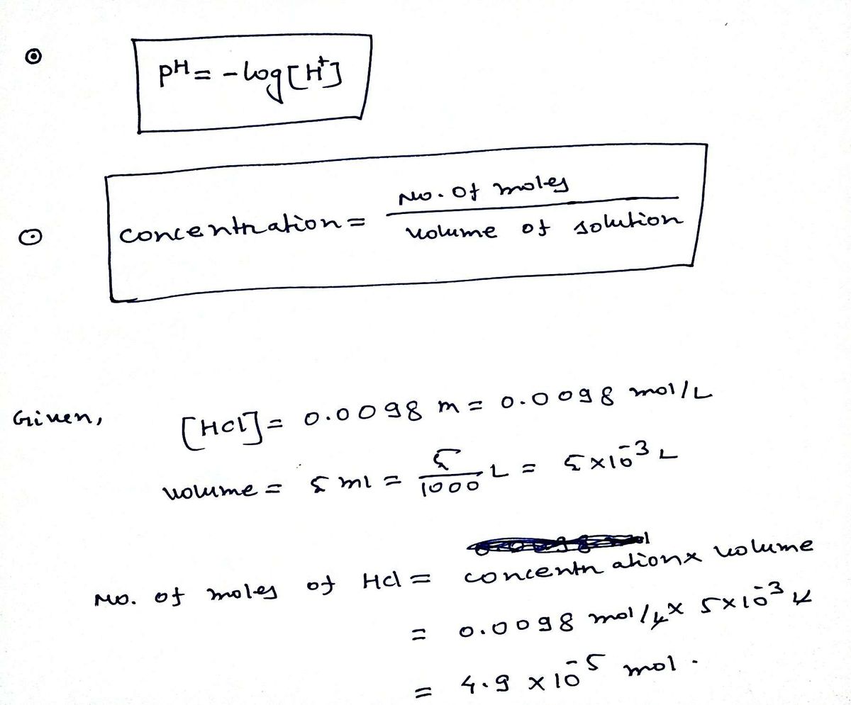 Chemistry homework question answer, step 1, image 1