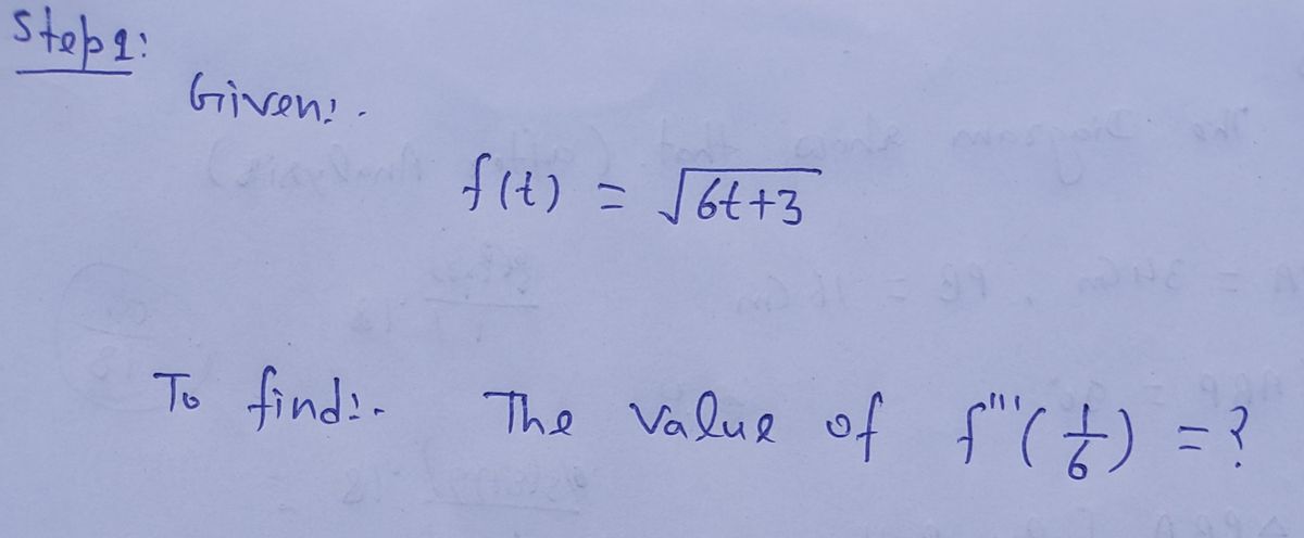 Calculus homework question answer, step 1, image 1