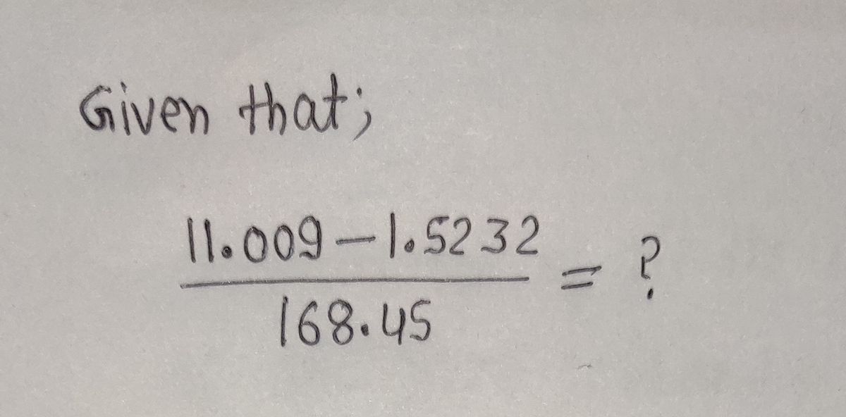 Chemistry homework question answer, step 1, image 1