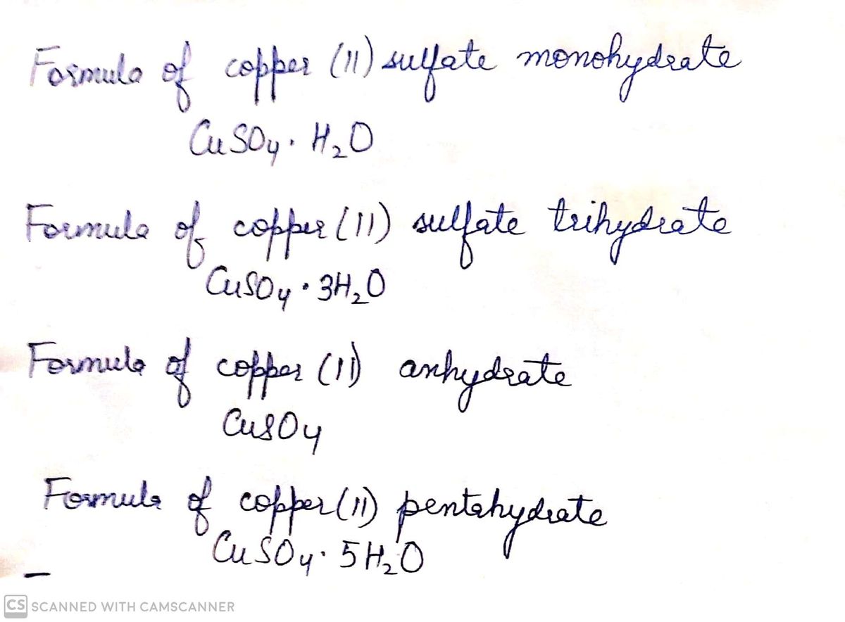 Chemistry homework question answer, step 1, image 1