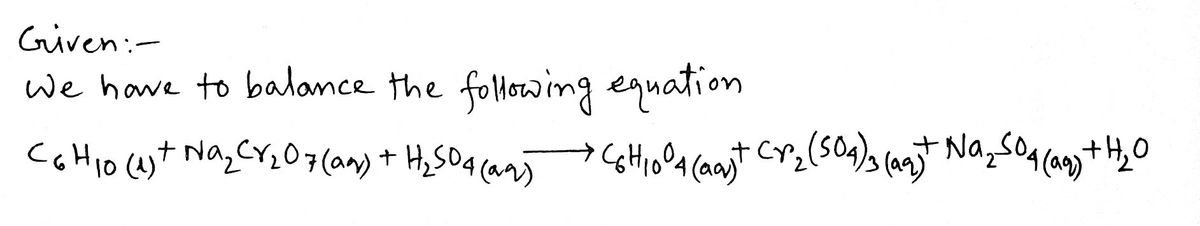 Chemistry homework question answer, step 1, image 1