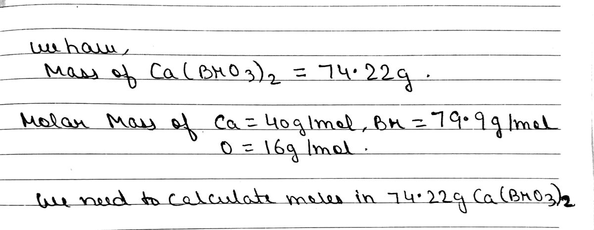 Chemistry homework question answer, step 1, image 1