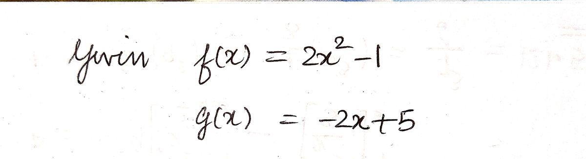 Algebra homework question answer, step 1, image 1