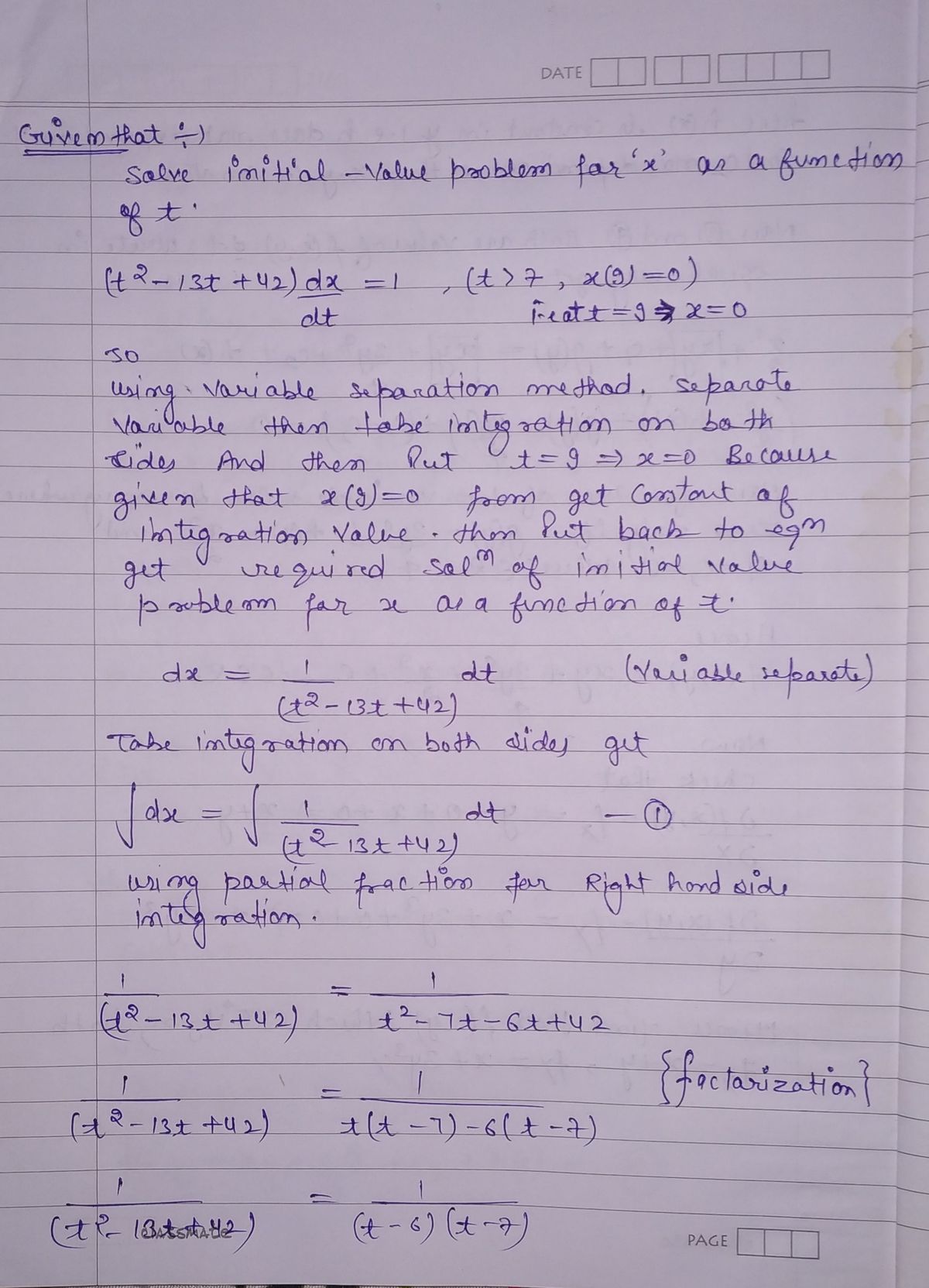 Calculus homework question answer, step 1, image 1