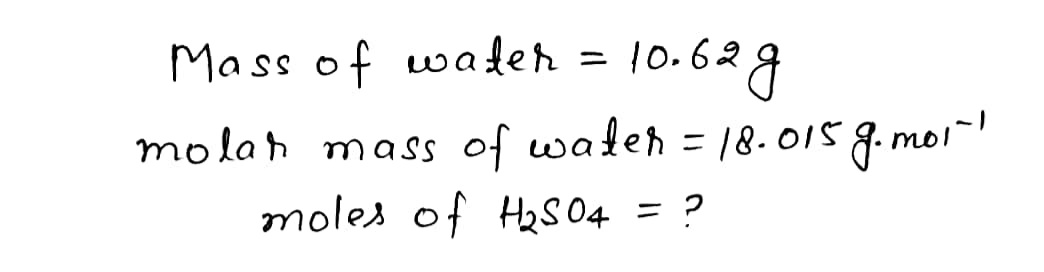 Chemistry homework question answer, step 1, image 1