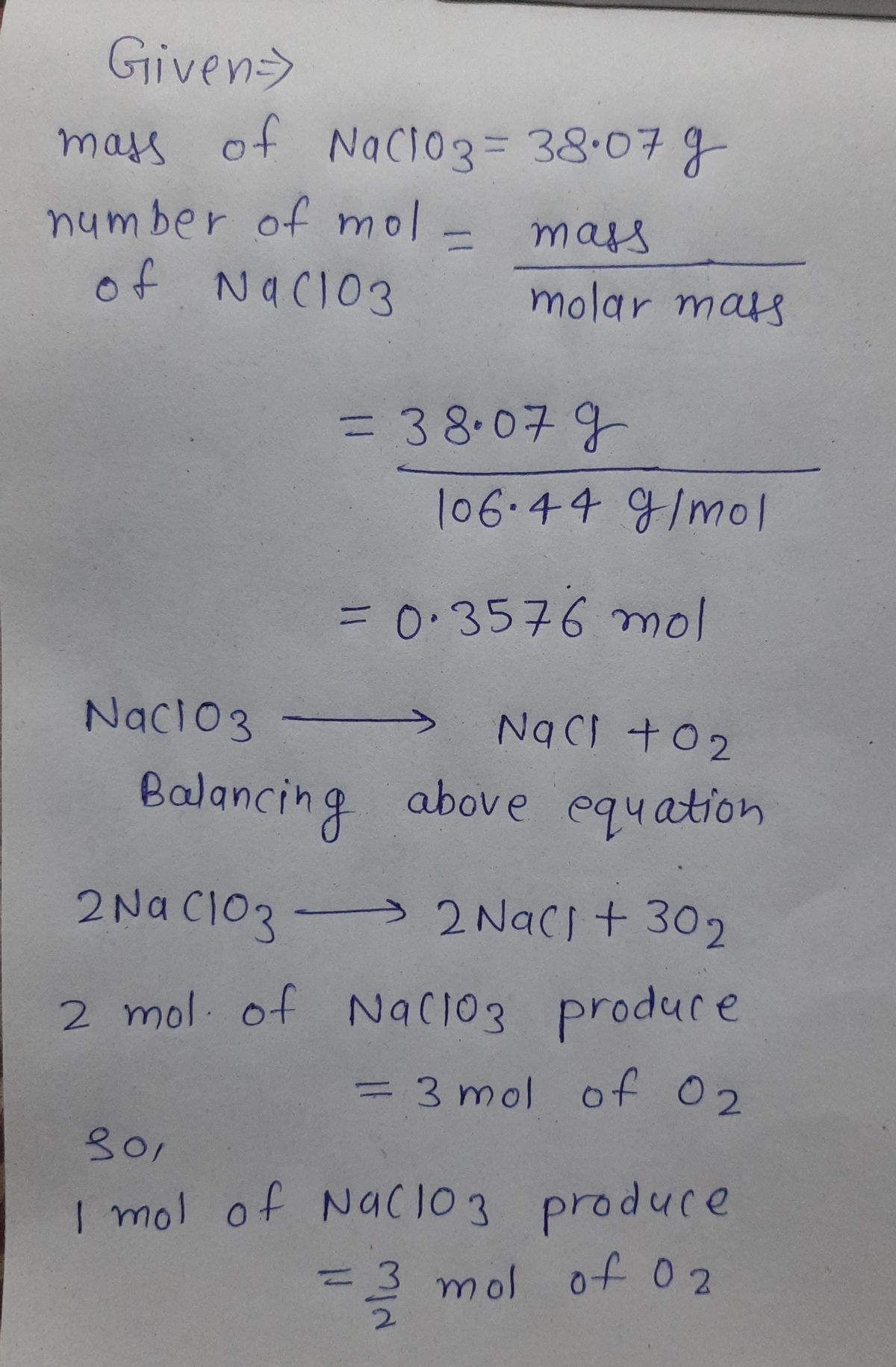 Chemistry homework question answer, step 1, image 1