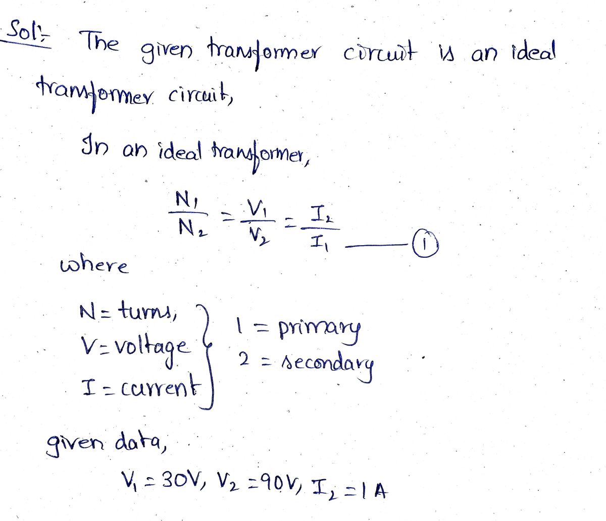 Electrical Engineering homework question answer, step 1, image 1