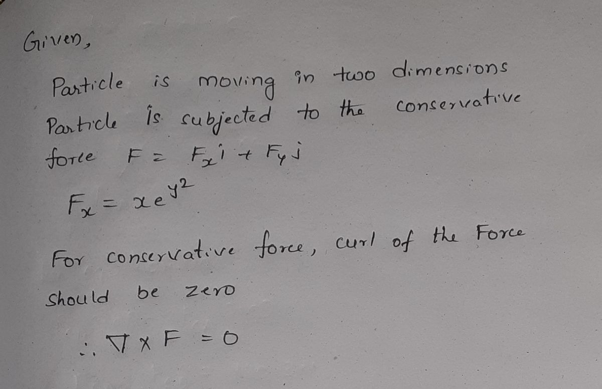 Advanced Physics homework question answer, step 1, image 1