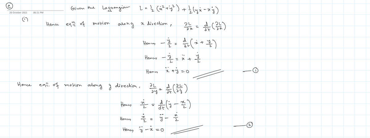 Advanced Physics homework question answer, step 1, image 1