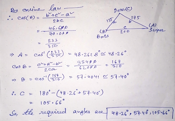 Trigonometry homework question answer, step 1, image 1