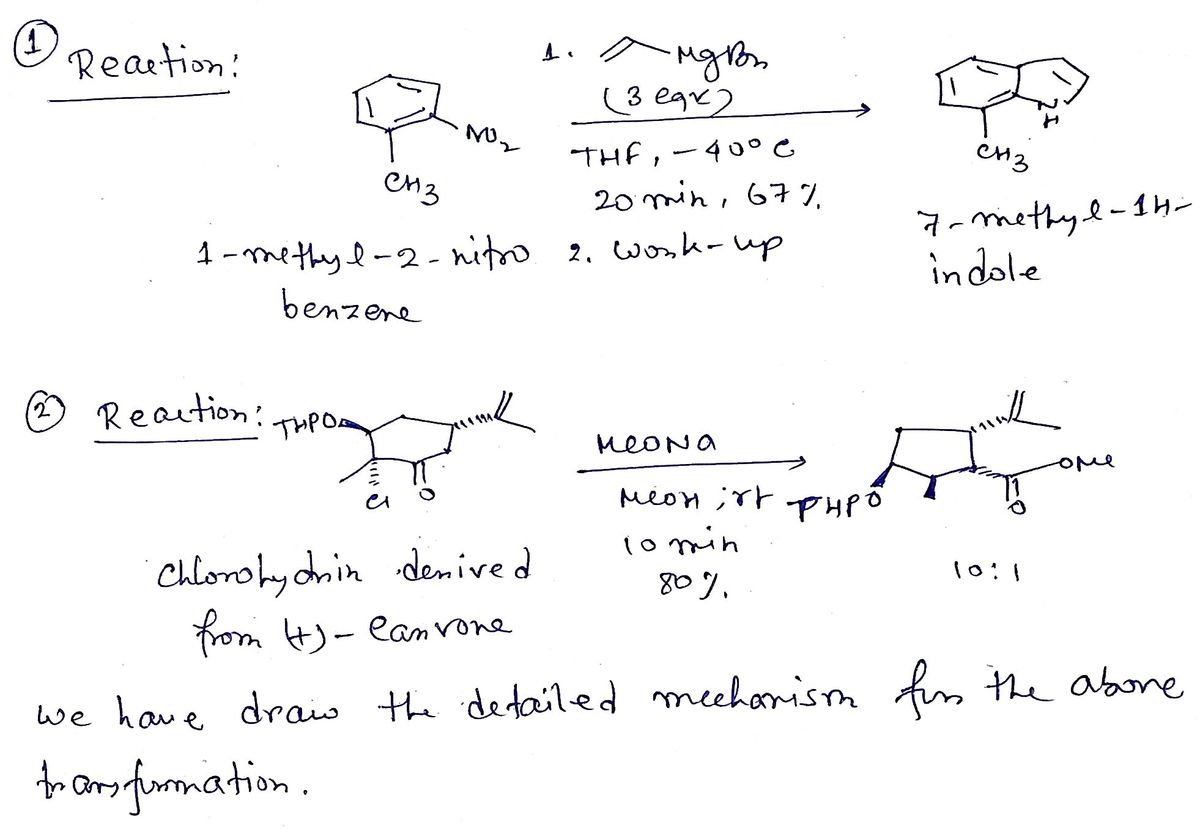 Chemistry homework question answer, step 1, image 1