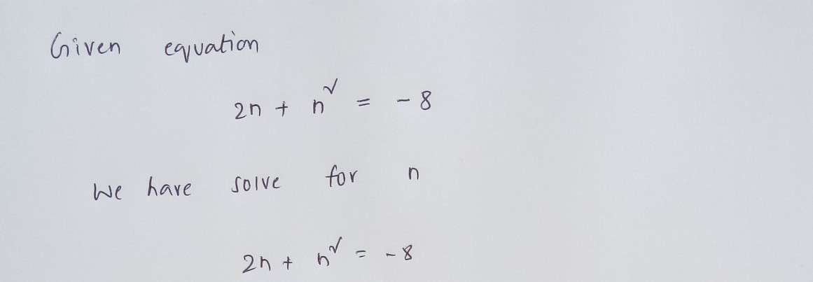 Algebra homework question answer, step 1, image 1