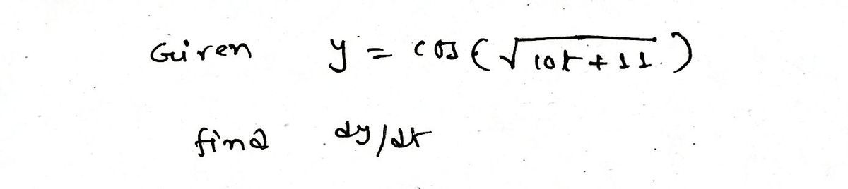 Calculus homework question answer, step 1, image 1