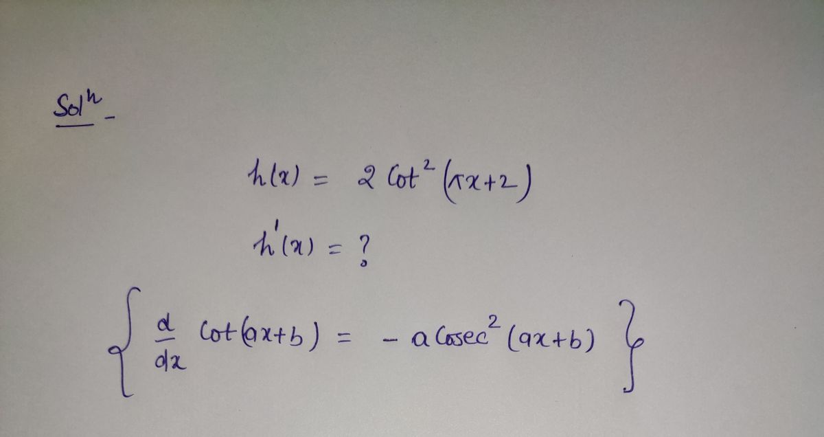 Calculus homework question answer, step 1, image 1