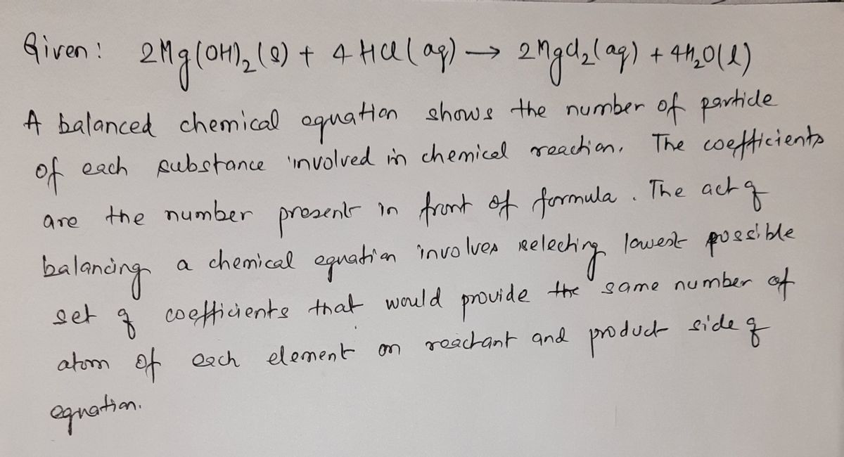 Chemistry homework question answer, step 1, image 1